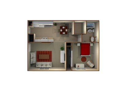Pacific Grove Apartments 1 Bedroom 1 Bath Clovis 0