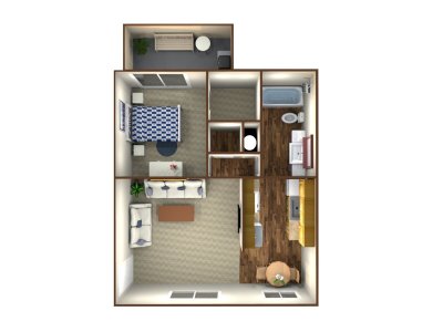 Driftwood Apartments 1 Bedroom Clovis 0